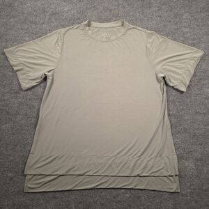 ADAY Essentialist Oversized Slouchy T-Shirt Sage Green Modal Size M